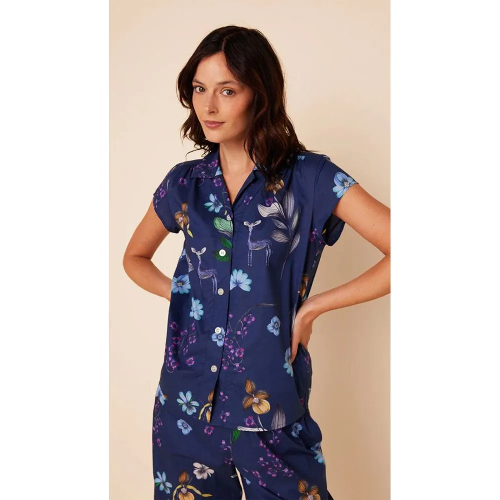 Deerly Luxe Pima Cotton Capri