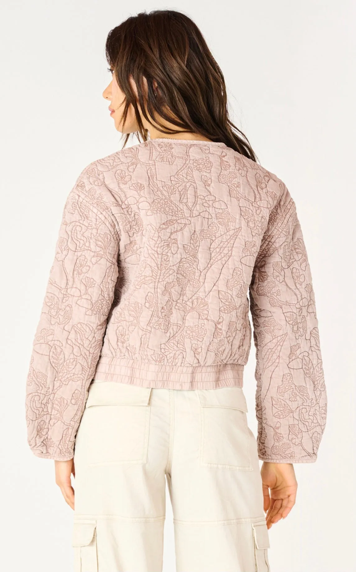DEX QUILTED BOMBER JACKET