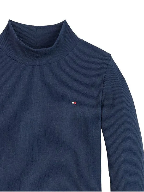 Dg Tjw Rib Mock Neck