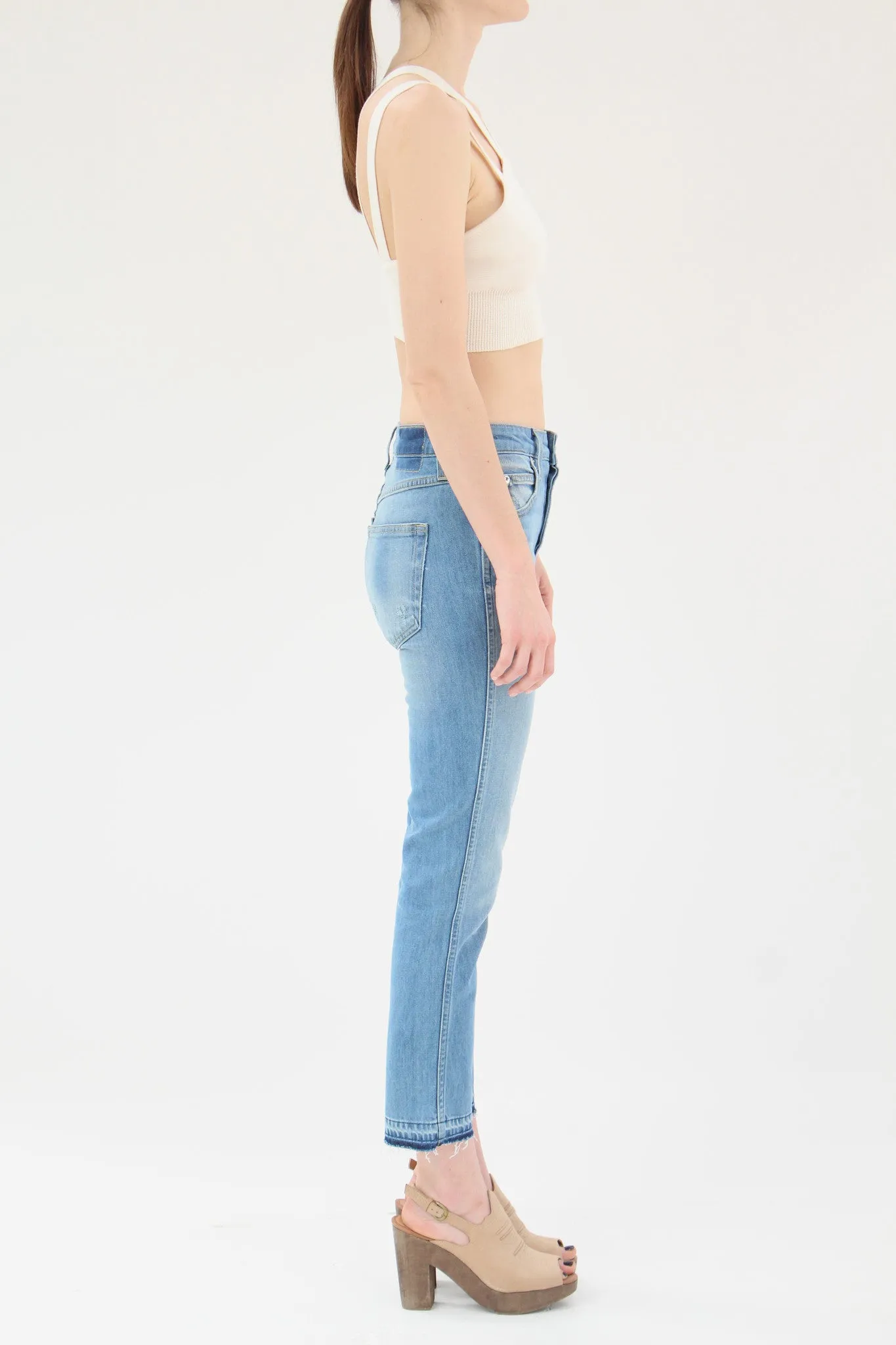 Diarte Devon Knit Top Cream