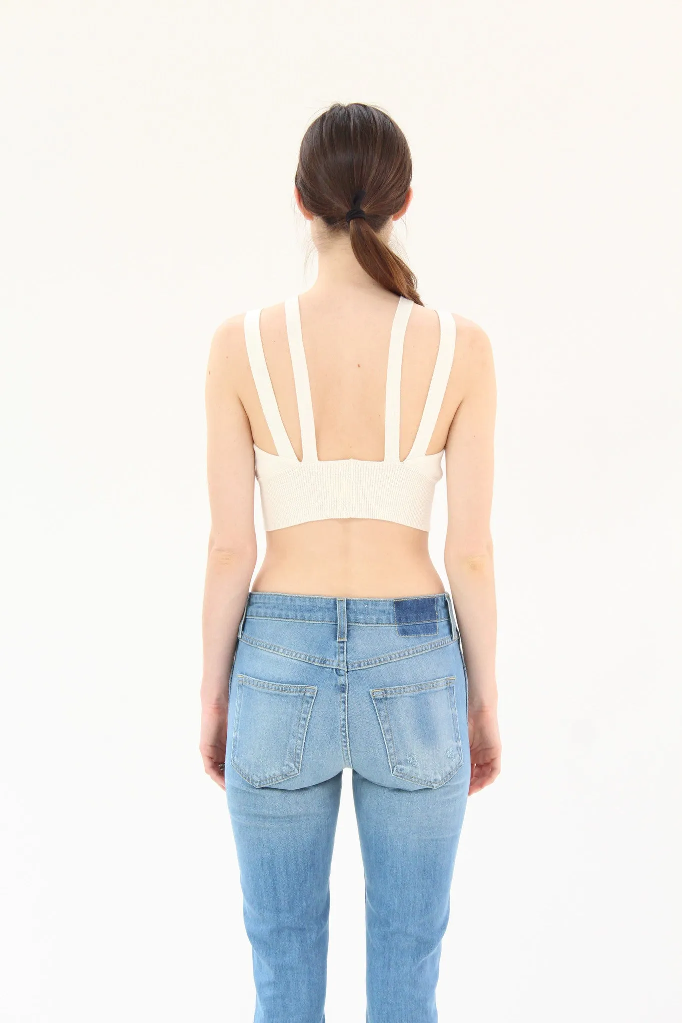 Diarte Devon Knit Top Cream