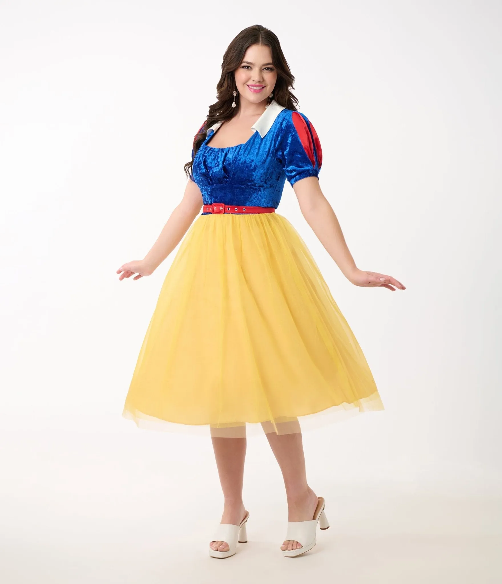 Disney's Snow White Collection by Unique Vintage Iconic Snow White Swing Dress