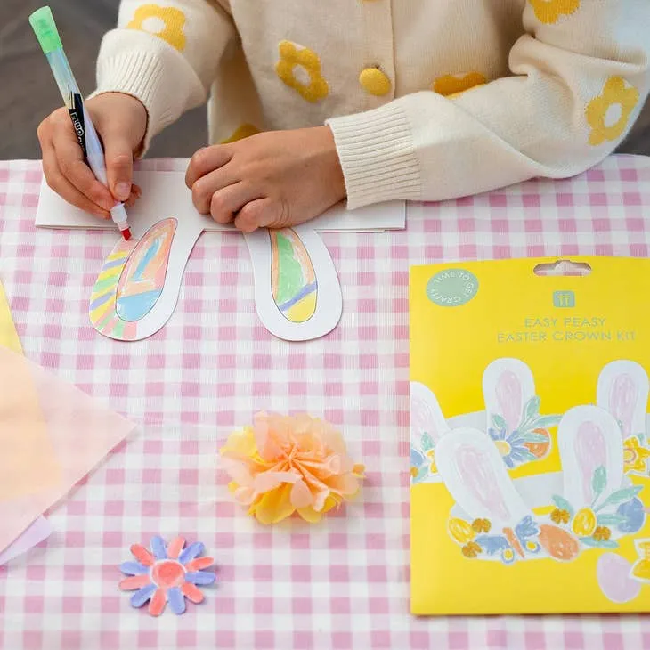 DIY Easter Bunny Ears Headband Kit - 6 Pack