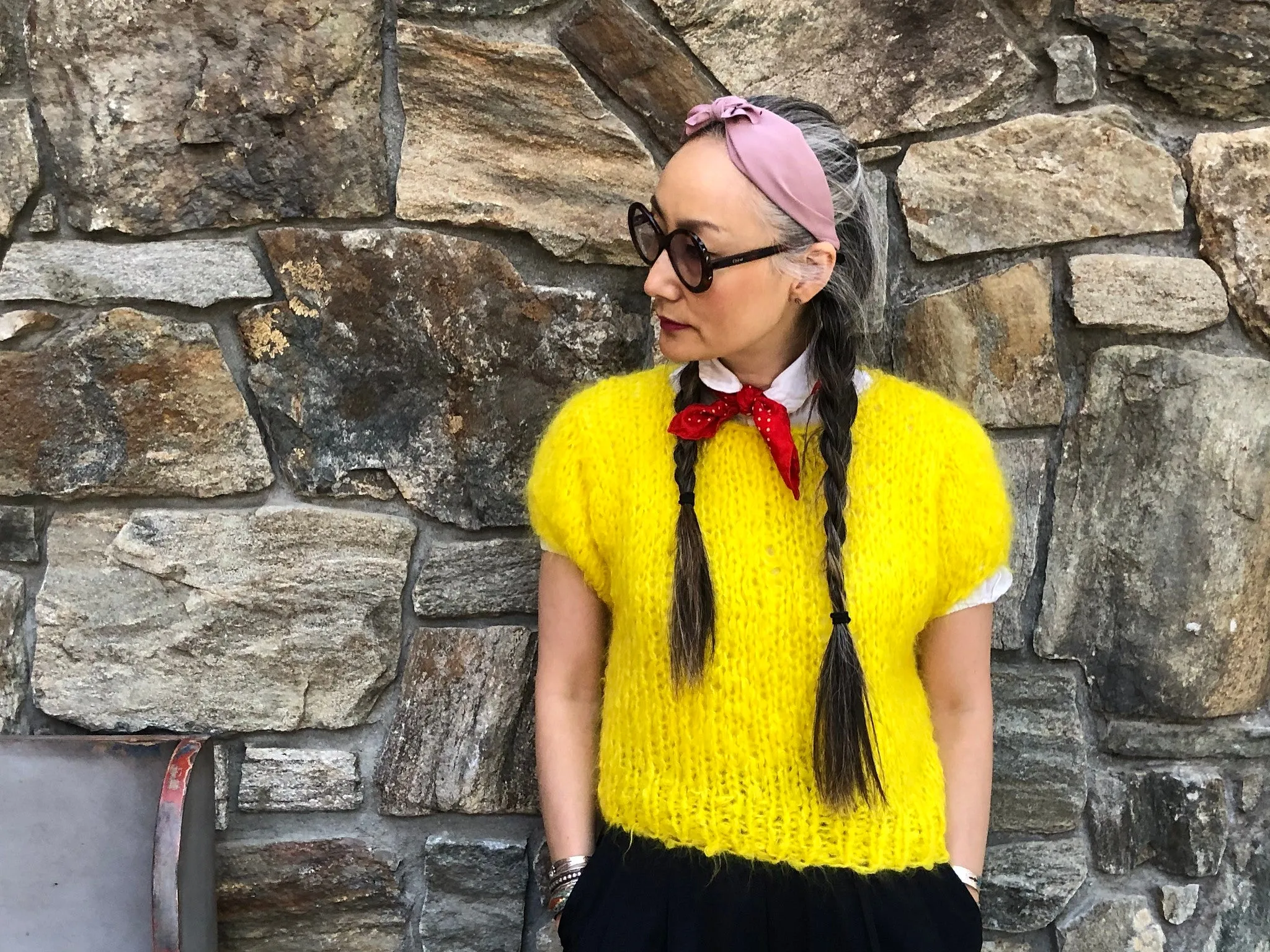 DIY Kit - Puff Sleeve Top - Mohair So Soft