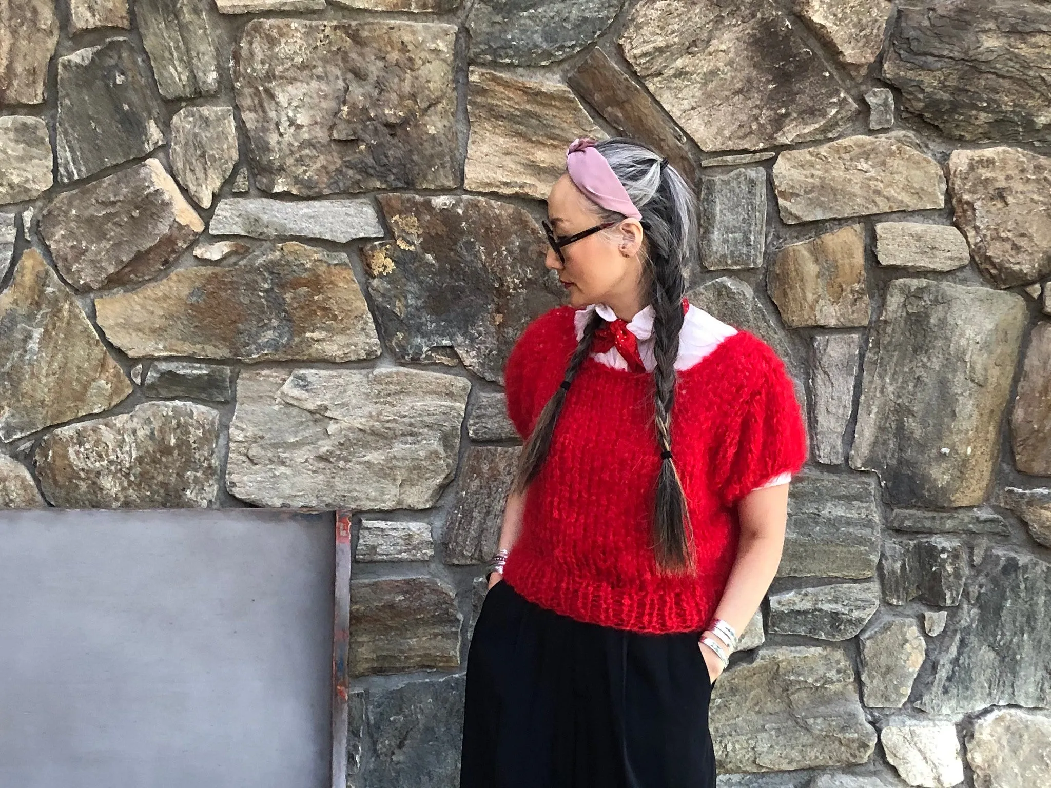 DIY Kit - Puff Sleeve Top - Mohair So Soft