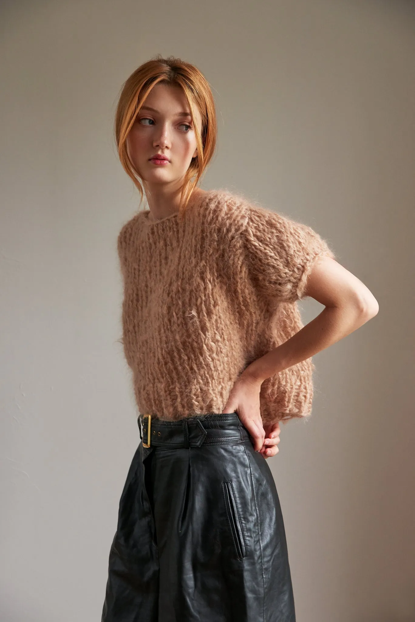 DIY Kit - Puff Sleeve Top - Mohair So Soft
