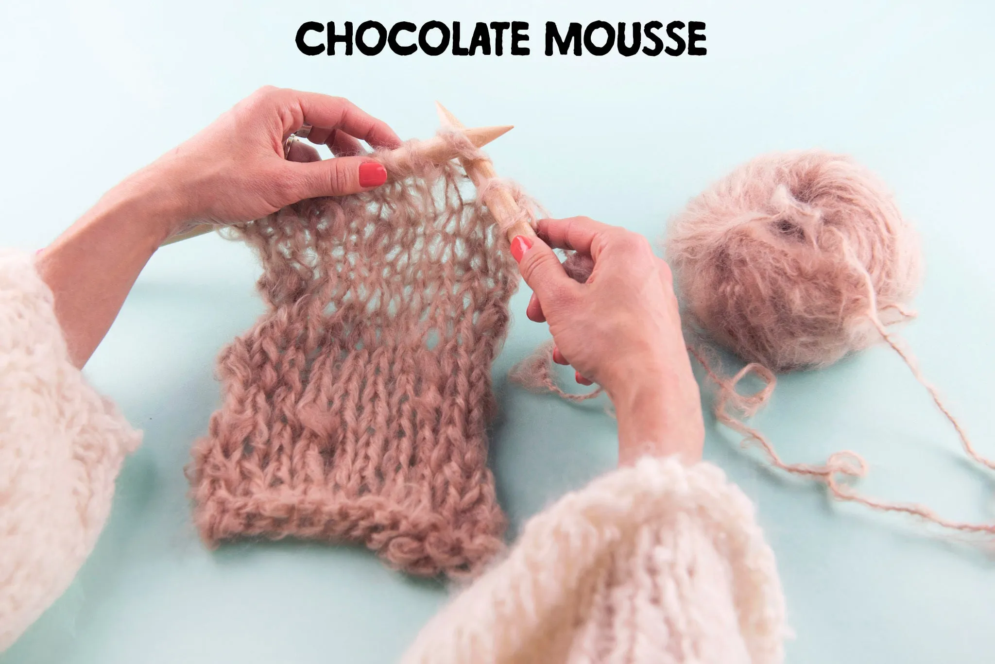 DIY Kit - Puff Sleeve Top - Mohair So Soft