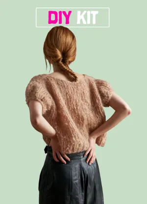 DIY Kit - Puff Sleeve Top - Mohair So Soft