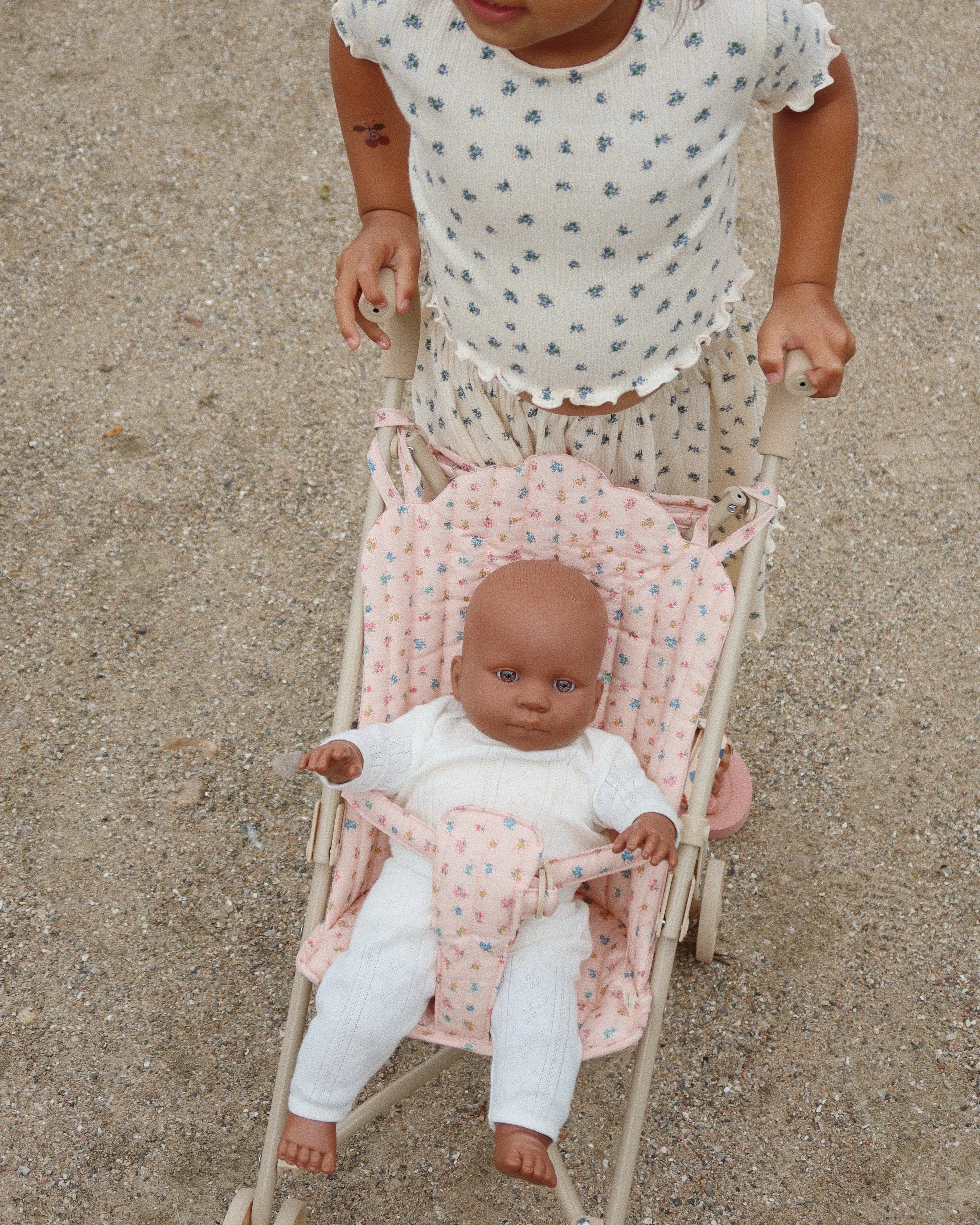 Doll Stroller - Bloomie Blush