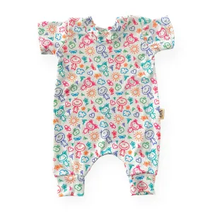 Doodles Harem Romper