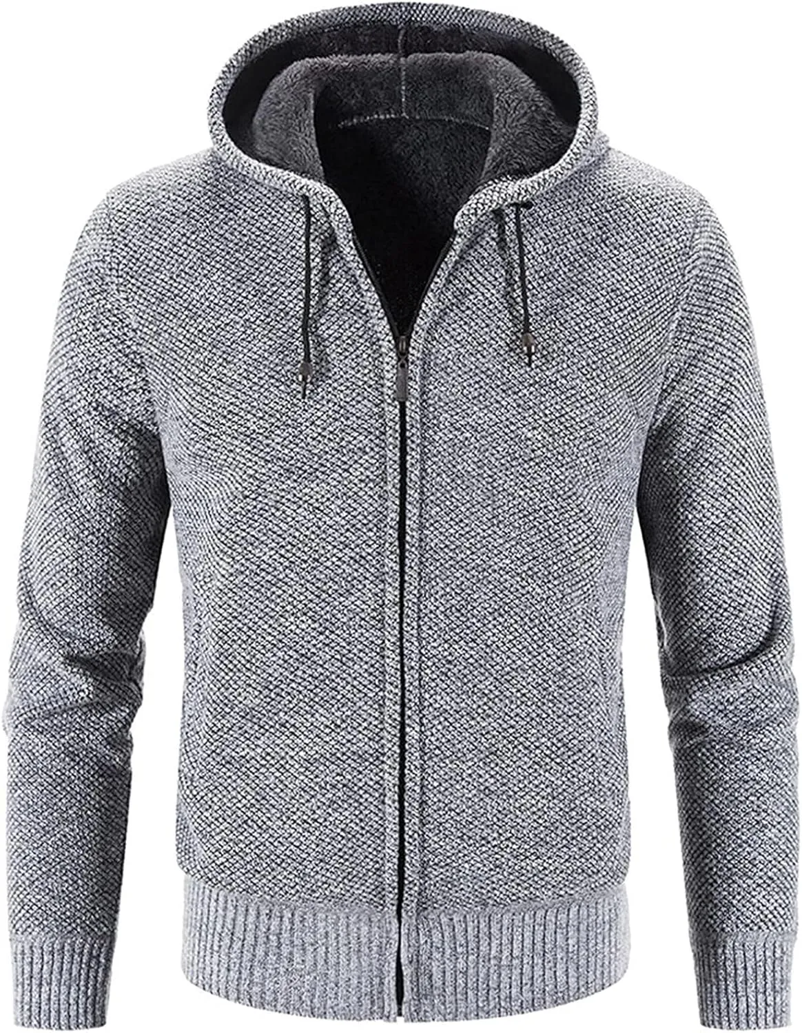 DuDubaby Men's Leather Jacket Active Jacket Fashion Long Sleeve Warm Camouflage Printed Hooded Jacket Top Polyester Jacket