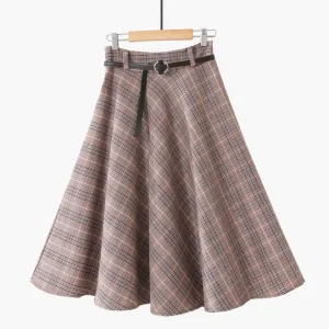 Elastic High Waist Loose Women Skirt