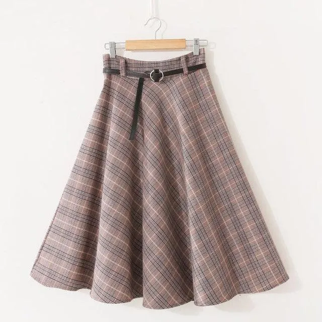 Elastic High Waist Loose Women Skirt