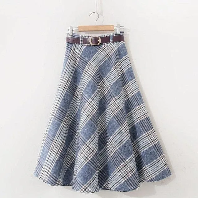 Elastic High Waist Loose Women Skirt