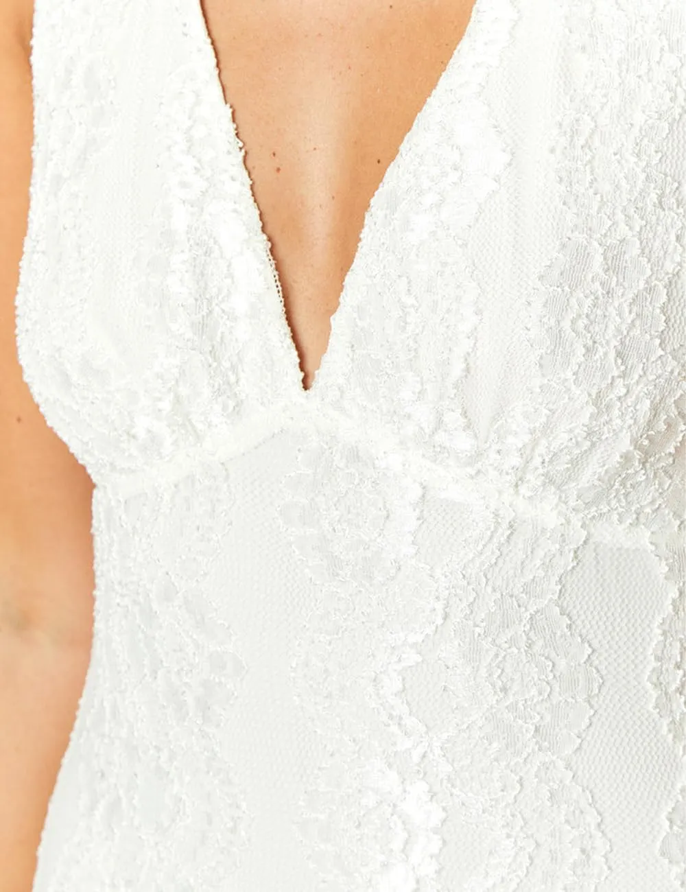 Elegant Lace Floral V Neck Backless Bodycon Dresses for Women Sexy Cut Out Low Back Sleeveless Maxi Dress Wedding Guest