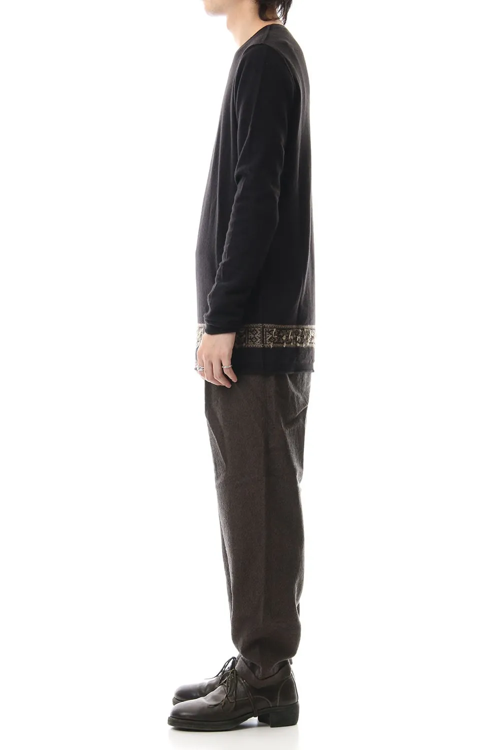 Embroidery Design Knit Tops