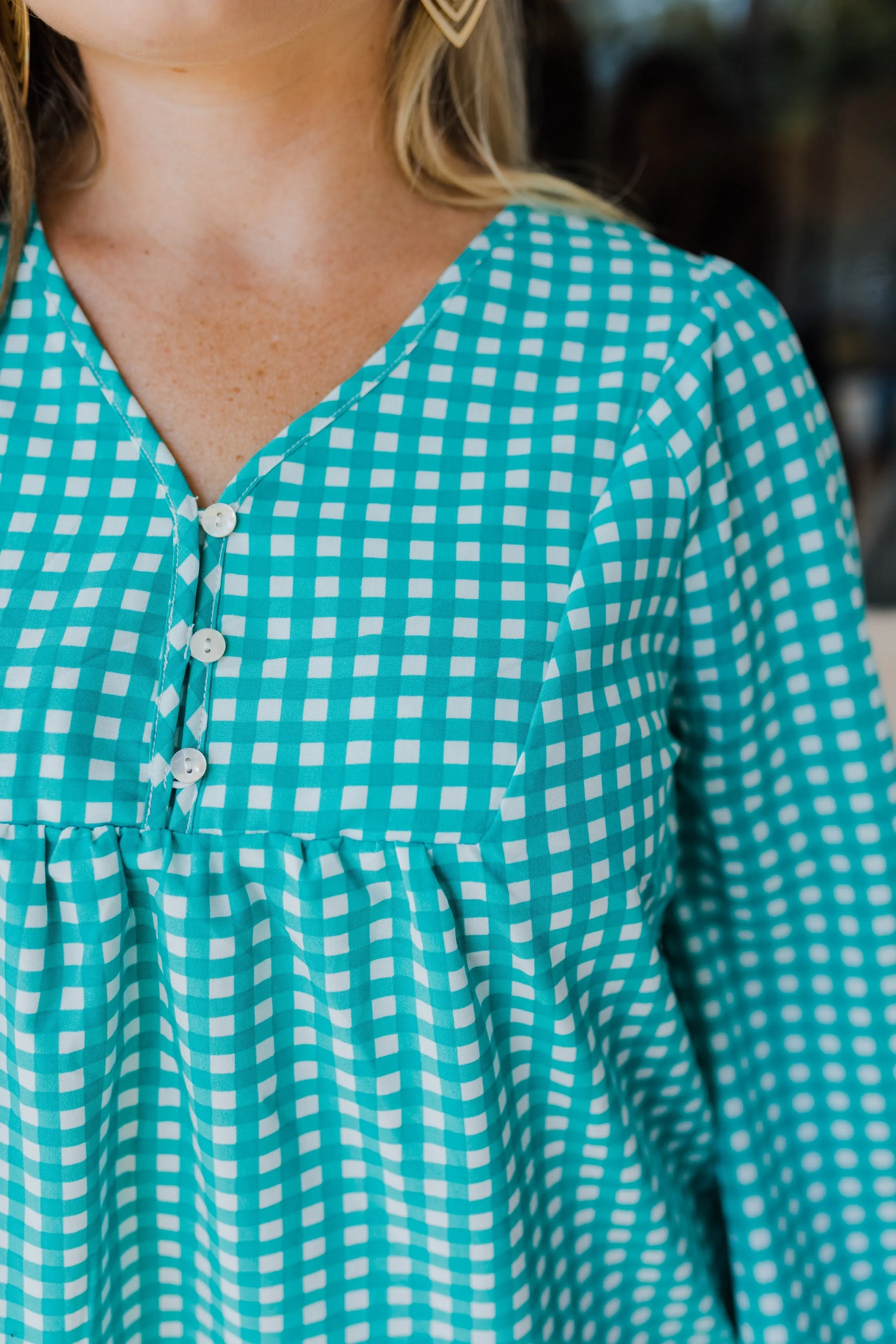 Emerald Gathered Good Top