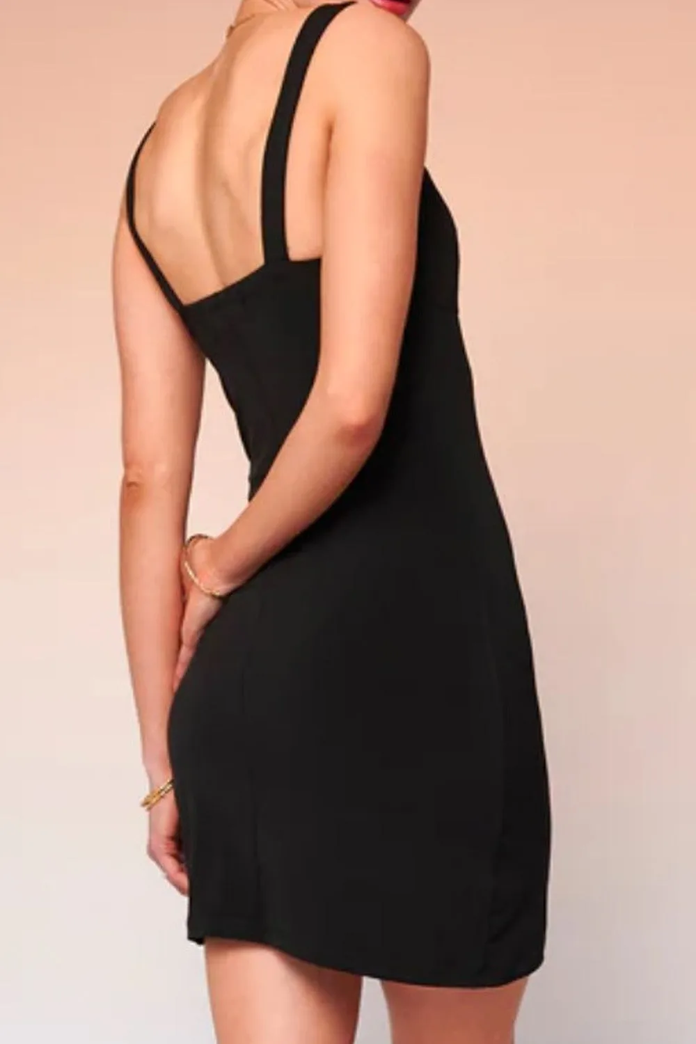 Ephemeral Black Dress