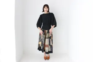 Fabulous 80s Patchwork Matching Skirt & Top Set