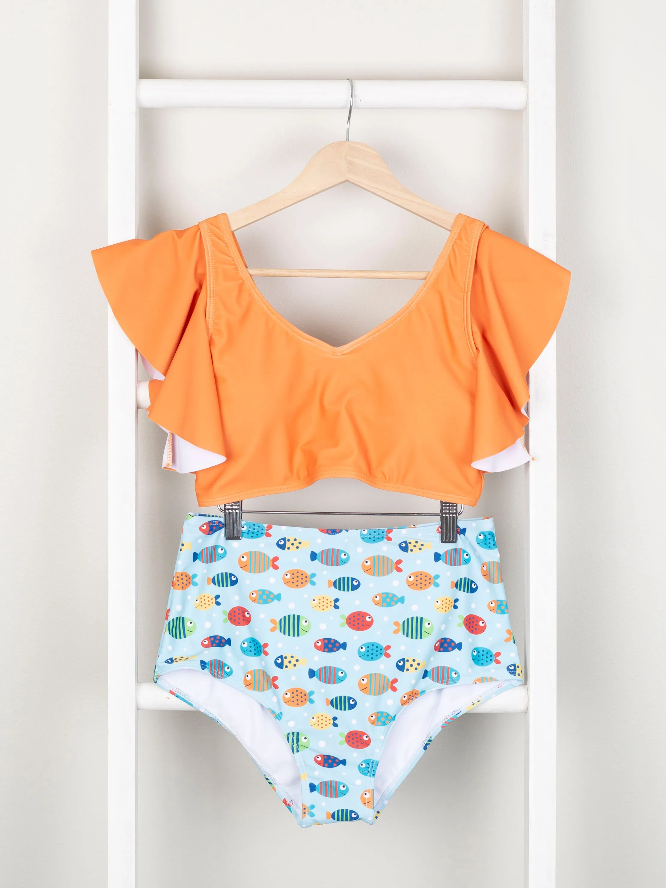 Family Fish Fun Swimsuits