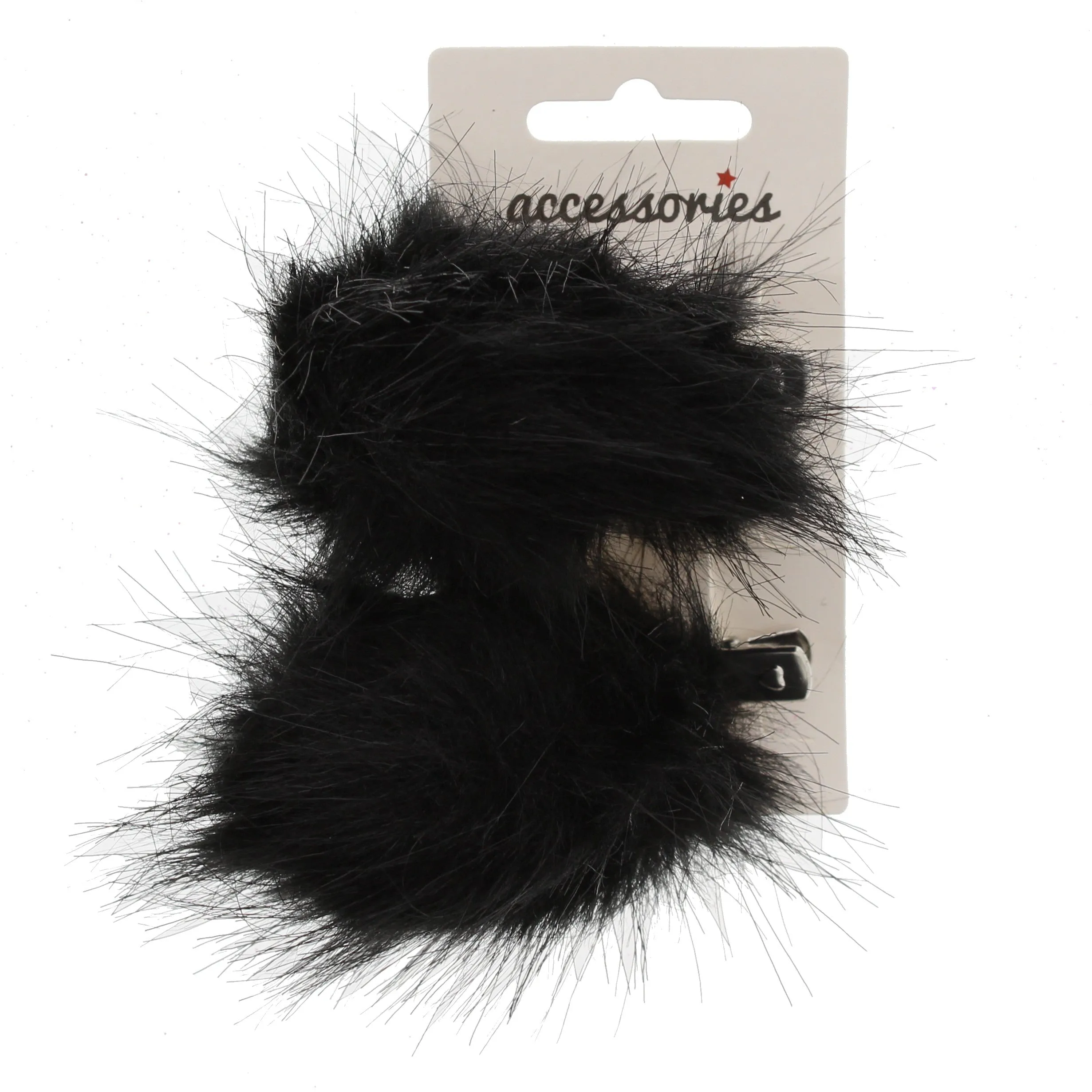 Faux Fur Animal Ear Clips