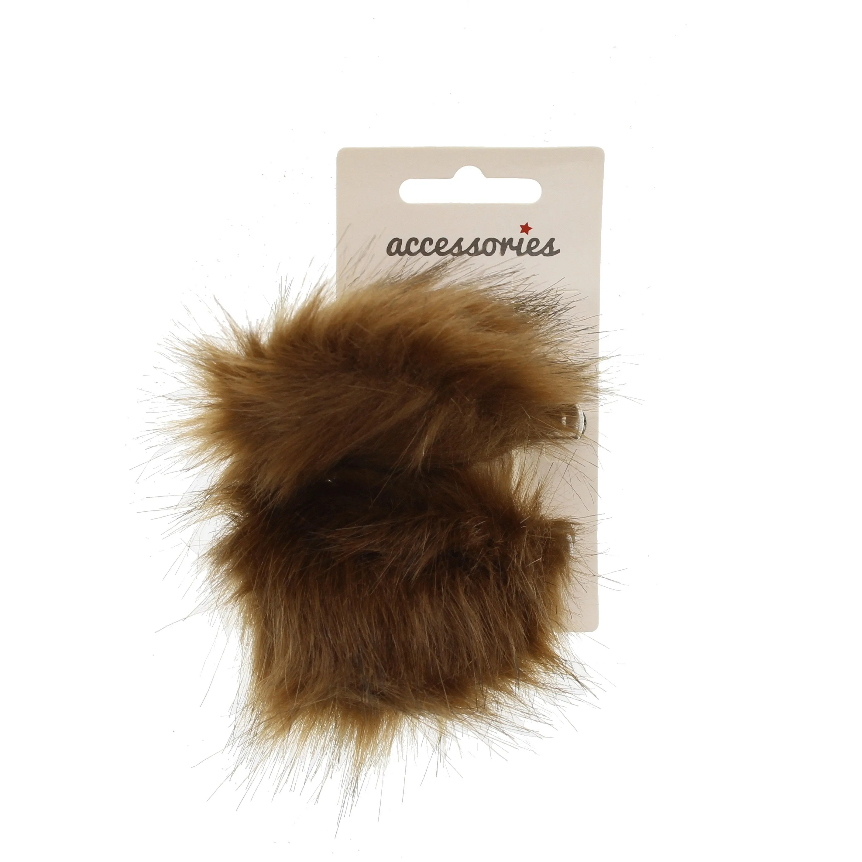Faux Fur Animal Ear Clips