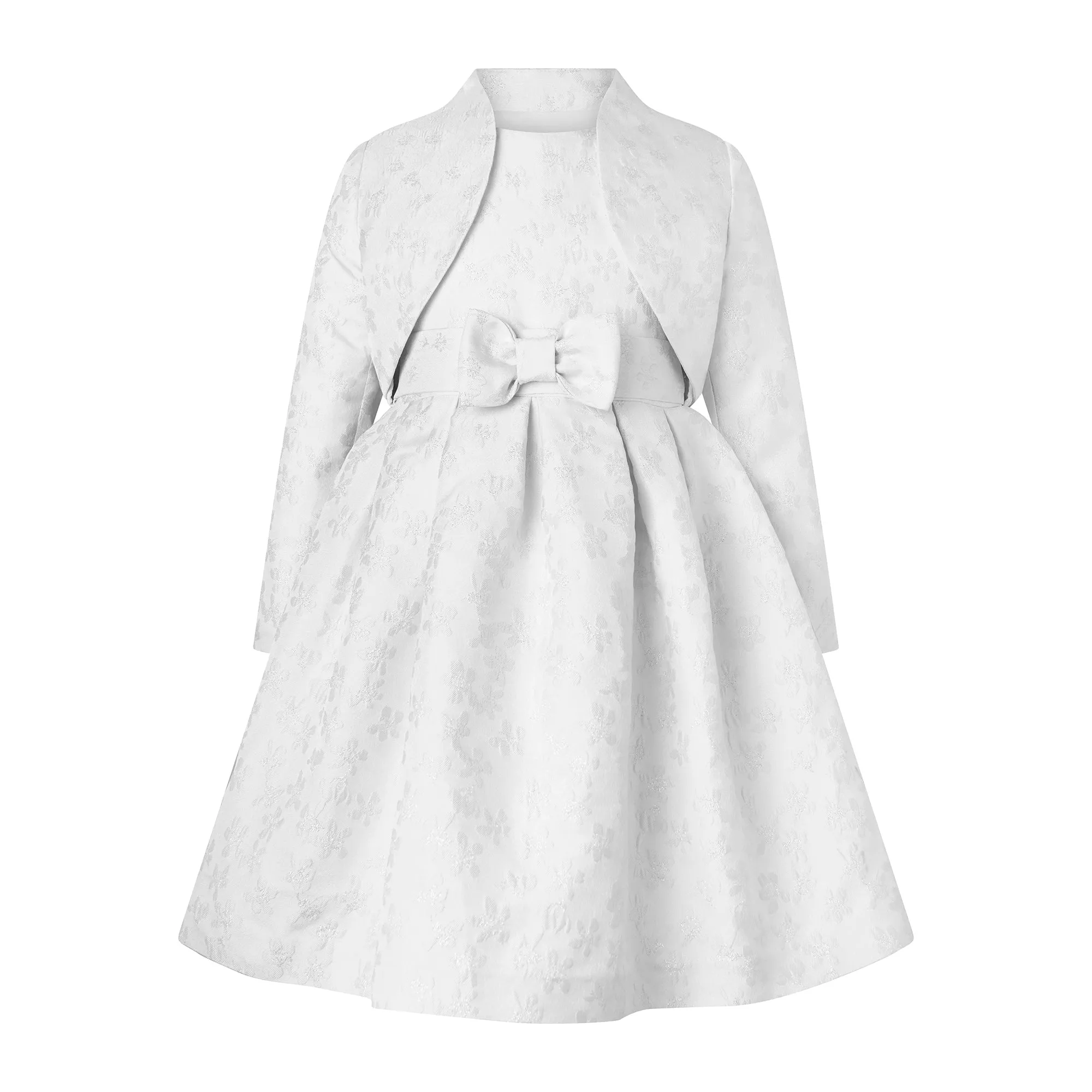 Floral Damask Party Dress