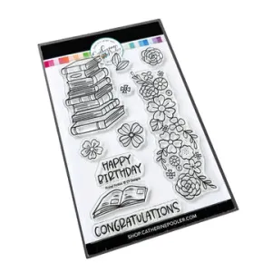 Floral Fiction Stamp Set