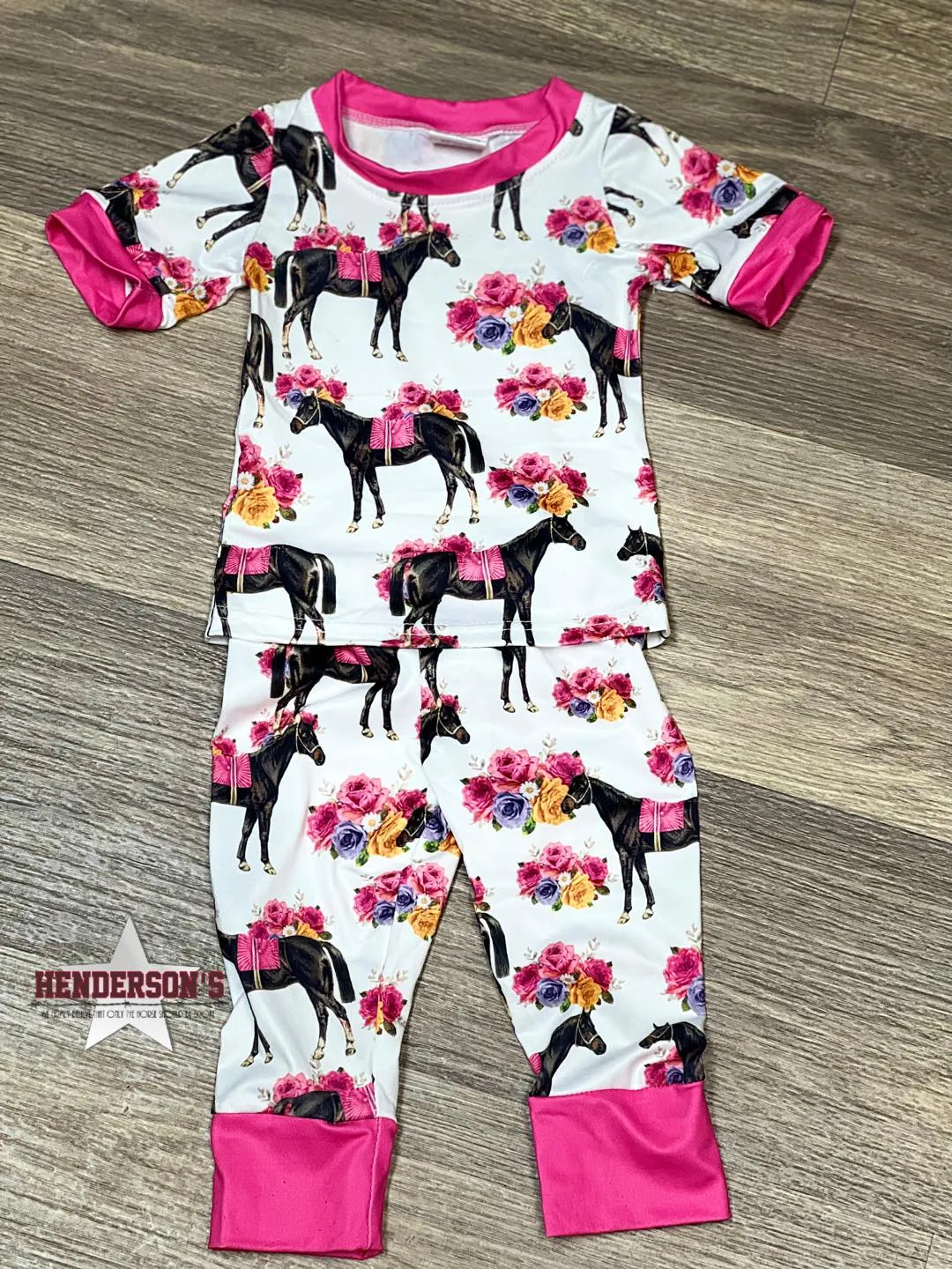 Floral Horse Pajamas