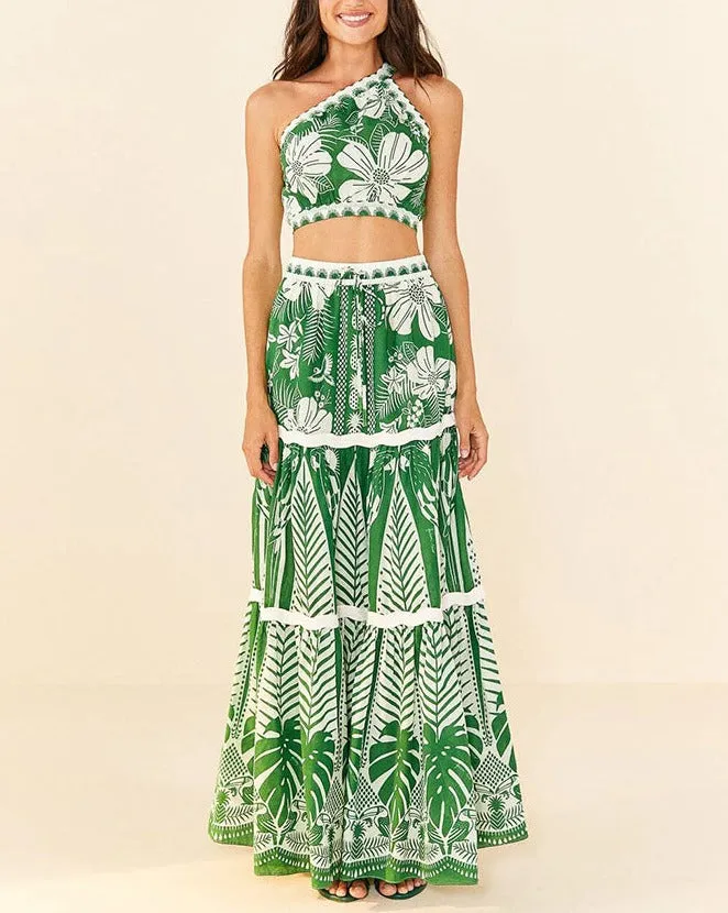 Floral Print One-pieces Swimsuits & Cover-ups