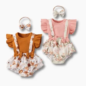 Floral Printed Rompers
