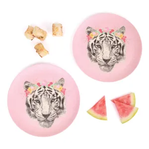 Floral Tiger - 2pk Bamboo Large Plates