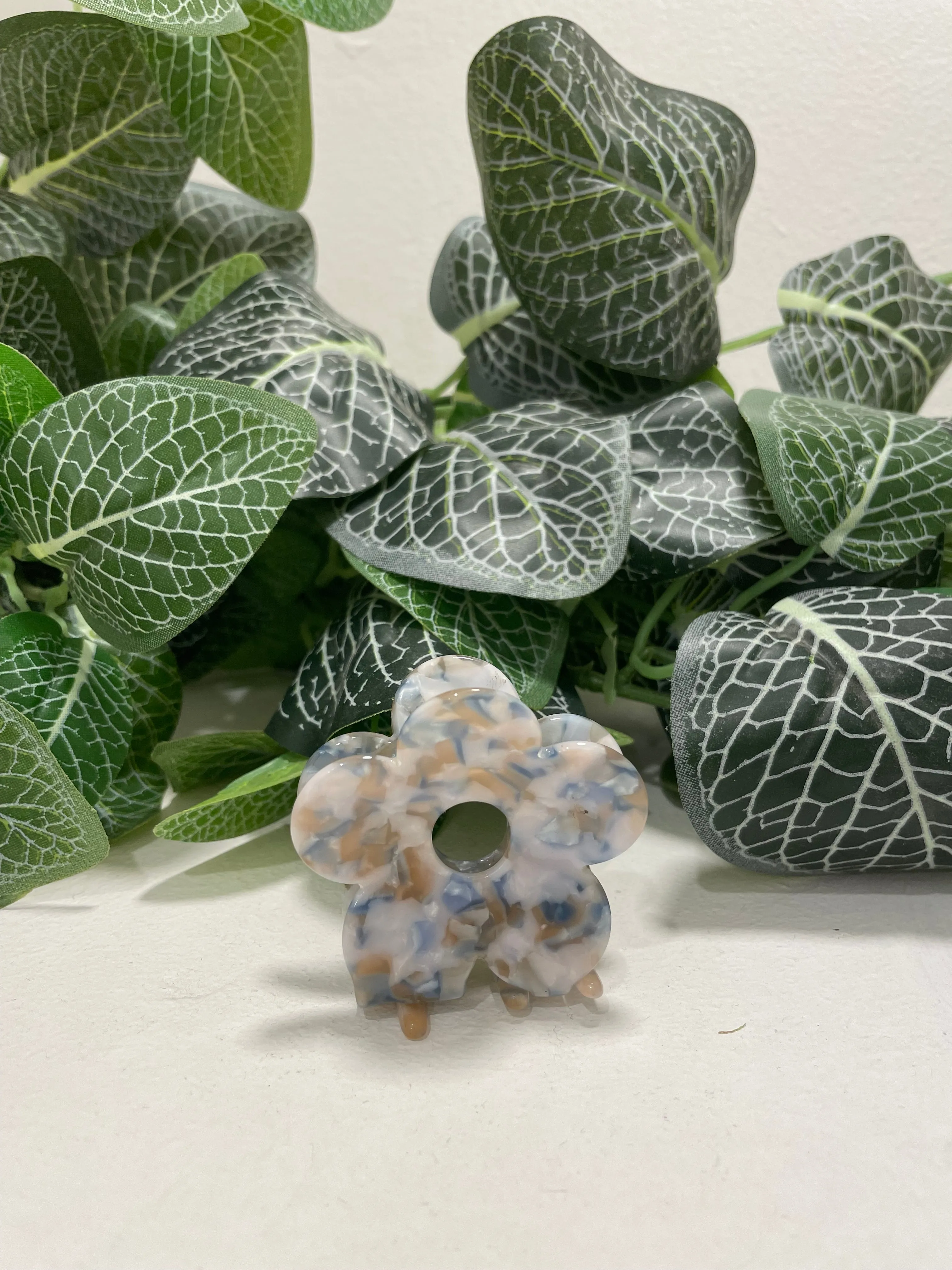 Flower Hair Claw Clips
