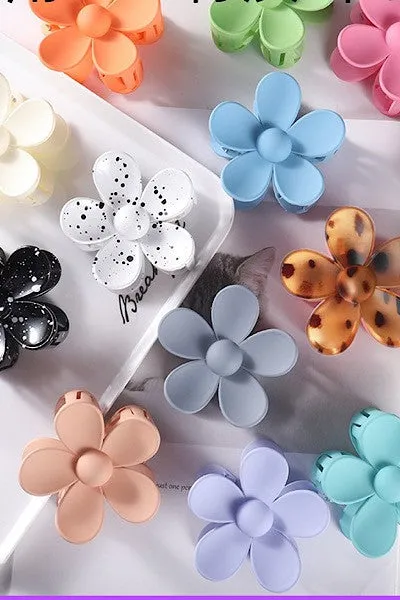 Flower Hair Clips