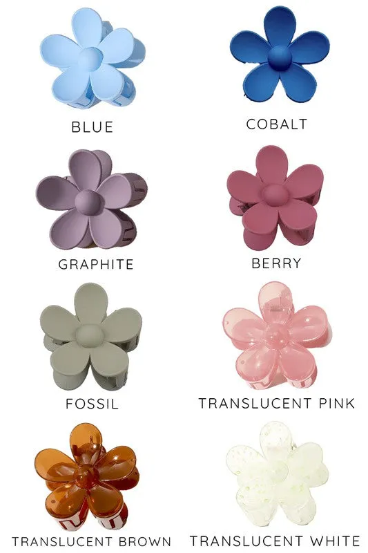 Flower Hair Clips