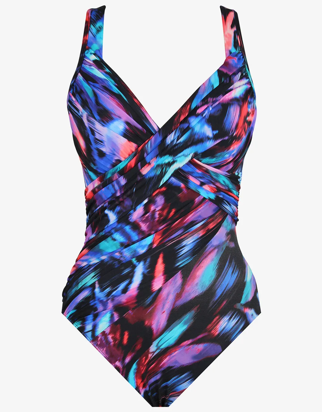 Fuego Flora Revele Swimsuit - Black Floral