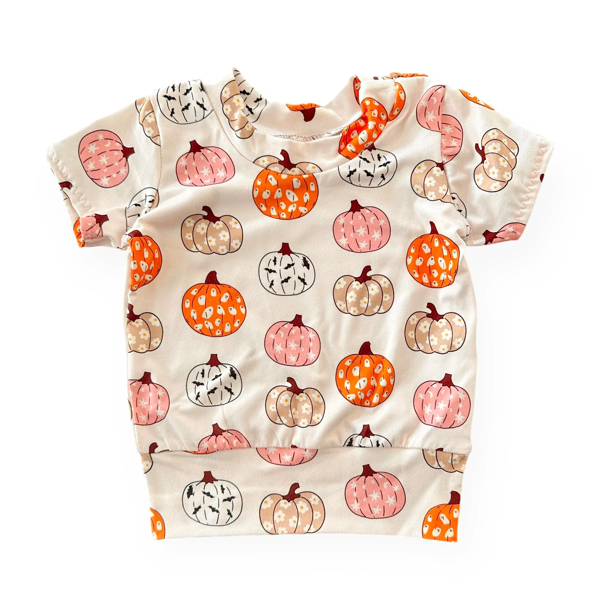 Funky Pumpkins Biker Shorts Lounge Set