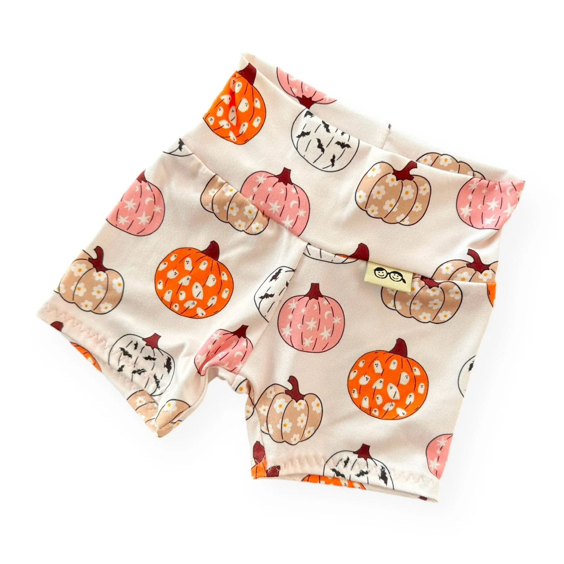 Funky Pumpkins Biker Shorts
