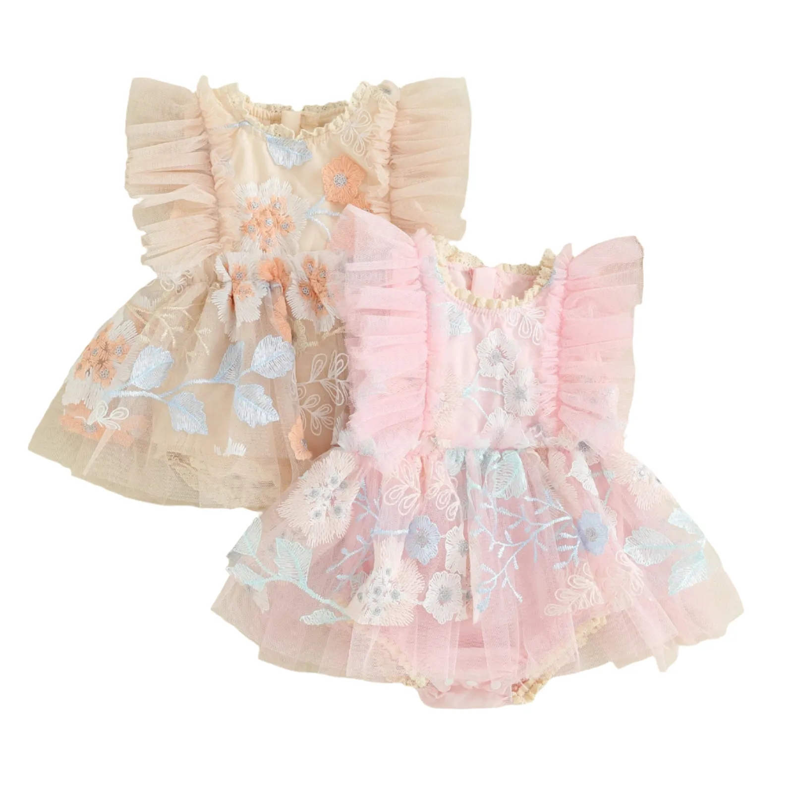 GARDEN FAIRY Tulle Romper Dress