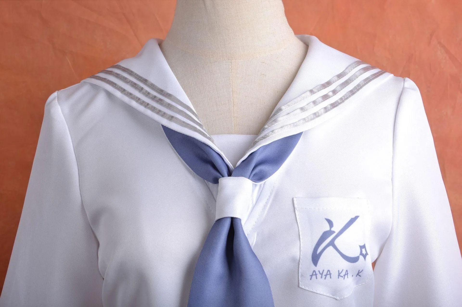 Genshin Impact Kamisato Ayaka School Uniform Cosplay Costume