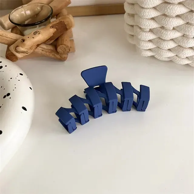 Geometric Flower Hair Clip Set