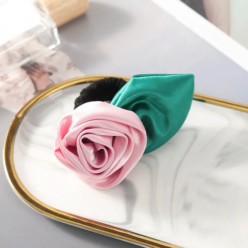 Georgiana Satin Flower Hair Pins