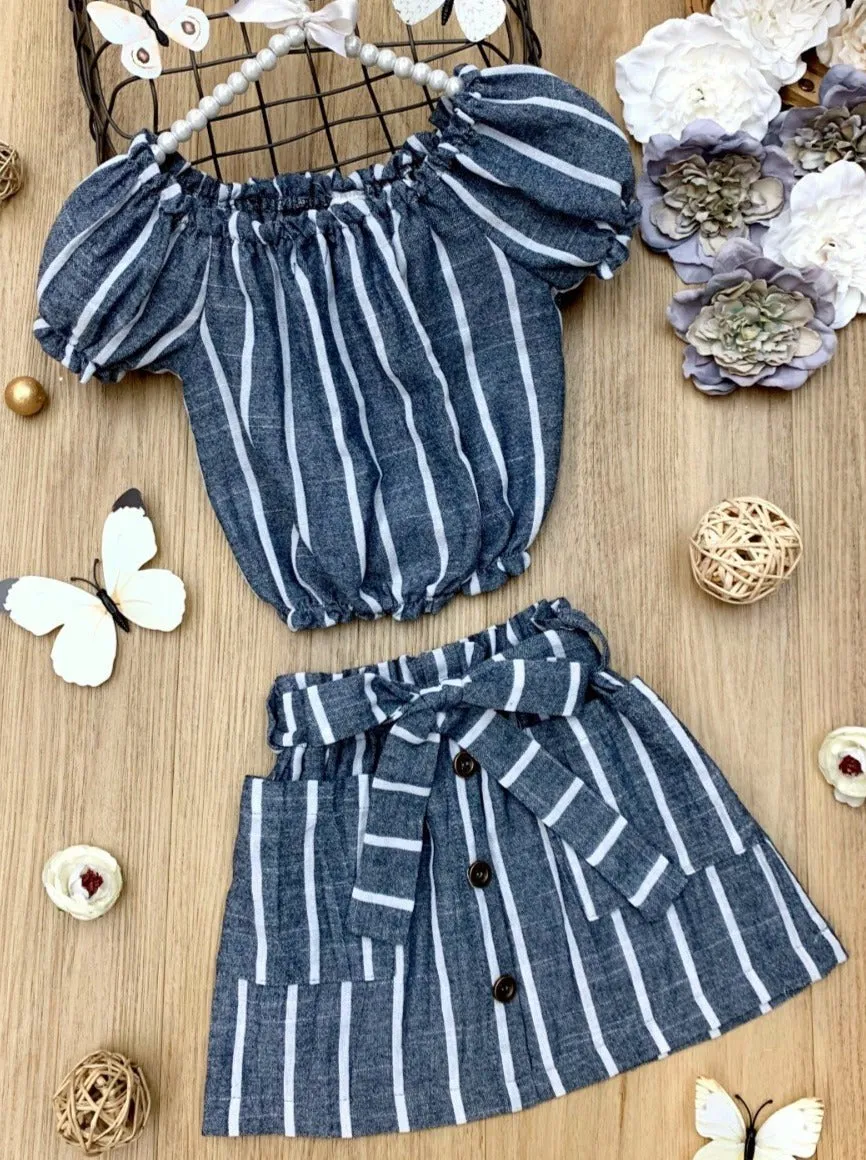 Get Your Spring On Skirt Set