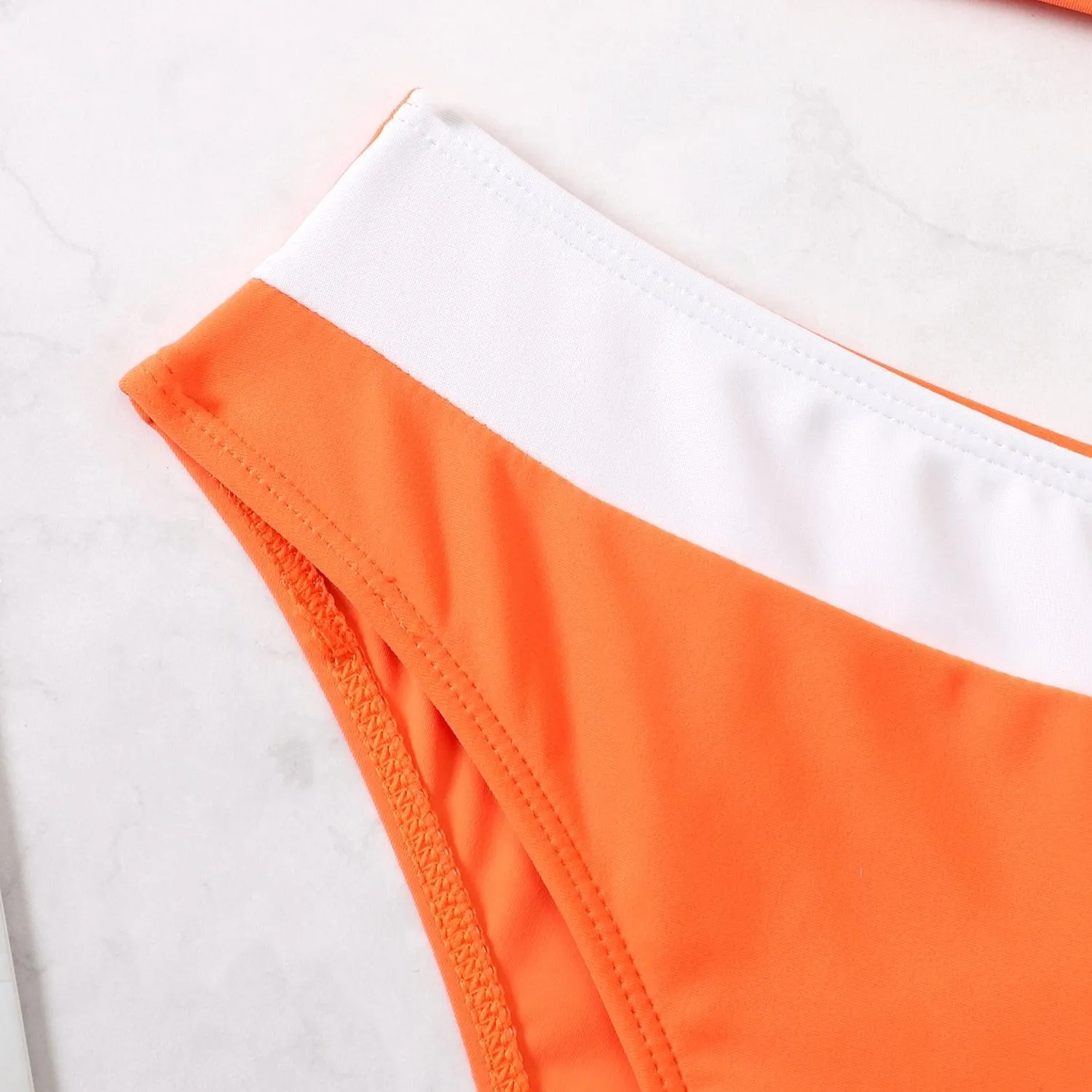 GFIT® One Shoulder Bikini High Waist Women's Swimsuits