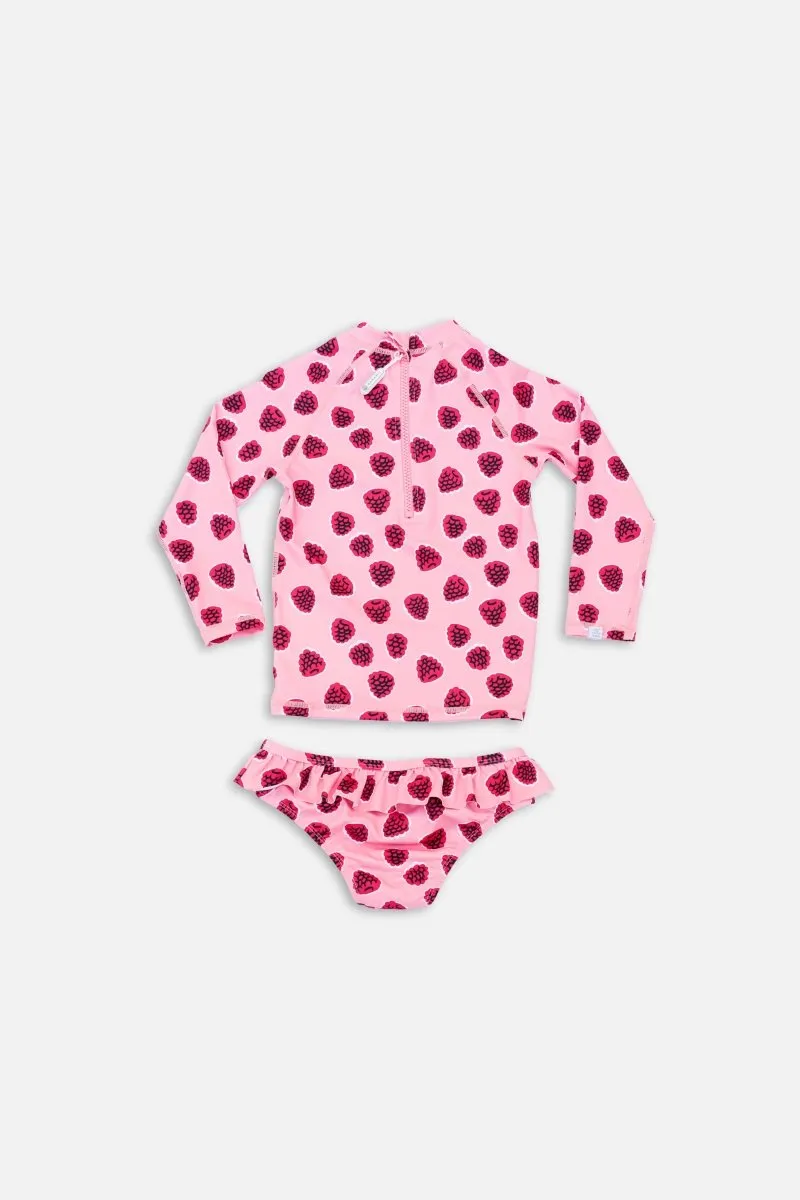 Girl swimsuit 2 piece set - Wild Berries