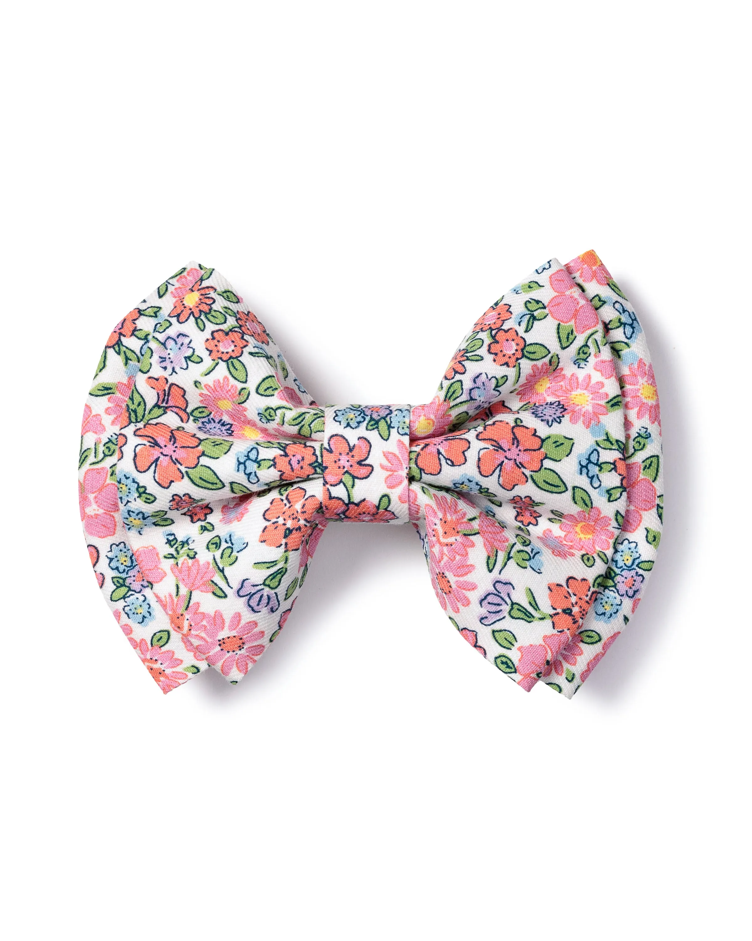 Girl's Hair Bows in Fleurs de Rose