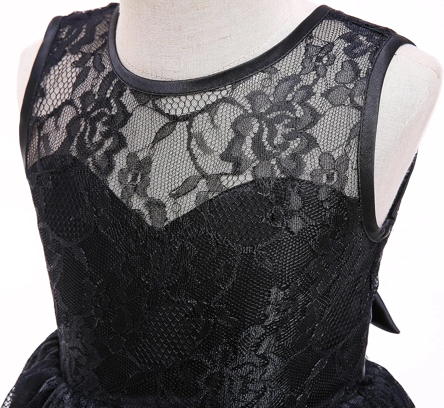 Glamulice Full Lace Flower Girls Dress Long A Line Bridesmaid Wedding Tulle Dresses Birthday Formal Party Ball Gown