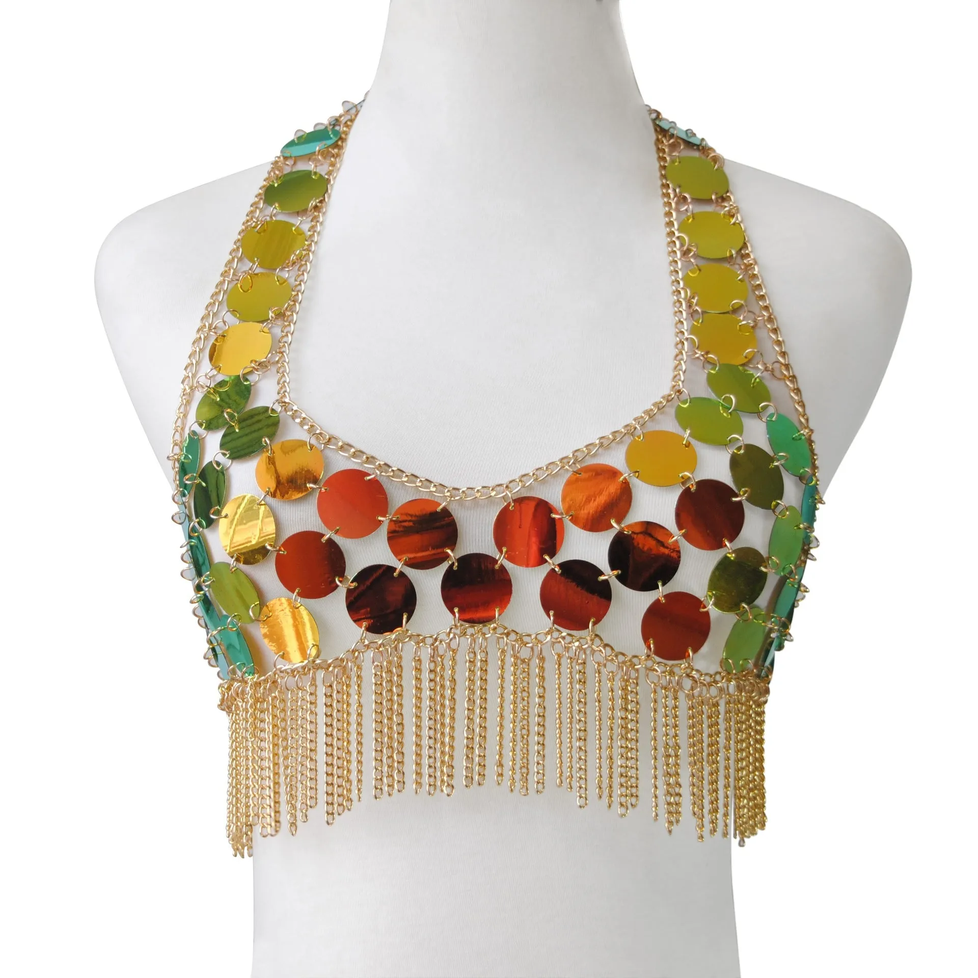 Gold Cami Skirt Set