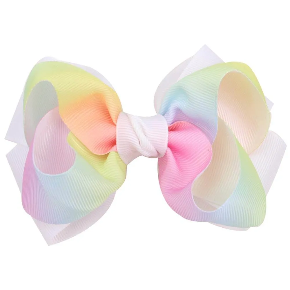Gradient Grosgrain Girl Hair Bows