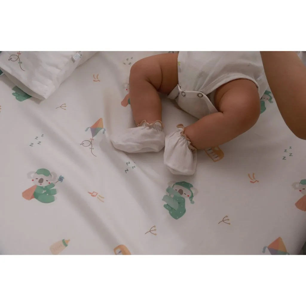 Granny Ben Micro Tencel Bed Sheet 70x120cm - Chaotam's nap time